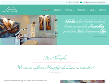 Tablet Screenshot of kosmetikstudio-benrath.de